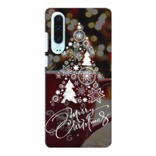 Рождественские Чехлы для Huawei P30 (VPrint) Елочка узорная - купить на Floy.com.ua