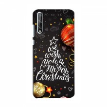 Рождественские Чехлы для Huawei P Smart S / Y8p (2020) (VPrint) Елочка - купить на Floy.com.ua