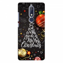 Рождественские Чехлы для Nokia 5.1 (VPrint) Елочка - купить на Floy.com.ua