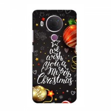 Рождественские Чехлы для Nokia 5.4 (VPrint) Елочка - купить на Floy.com.ua