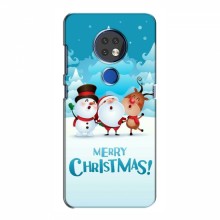 Рождественские Чехлы для Nokia 6.2 (2019) (VPrint) - купить на Floy.com.ua