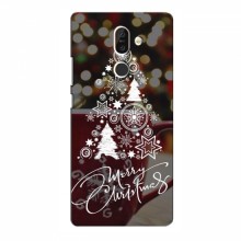 Рождественские Чехлы для Nokia 7 Plus (VPrint) Елочка узорная - купить на Floy.com.ua