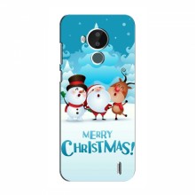 Рождественские Чехлы для Nokia C30 (VPrint) - купить на Floy.com.ua