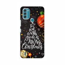 Рождественские Чехлы для Nokia C31 (VPrint) Елочка - купить на Floy.com.ua