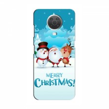 Рождественские Чехлы для Nokia G10 (VPrint)
