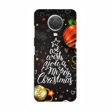 Рождественские Чехлы для Nokia G10 (VPrint) Елочка - купить на Floy.com.ua