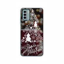 Рождественские Чехлы для Nokia G22 (VPrint) Елочка узорная - купить на Floy.com.ua