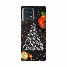 Рождественские Чехлы для Motorola Edge 40 Pro (VPrint) Елочка - купить на Floy.com.ua