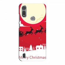 Рождественские Чехлы для Motorola MOTO E6S (VPrint)