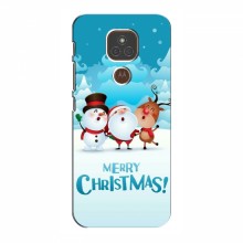 Рождественские Чехлы для Motorola MOTO E7 Plus (VPrint) - купить на Floy.com.ua