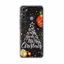 Рождественские Чехлы для Motorola MOTO G60 (VPrint) Елочка - купить на Floy.com.ua