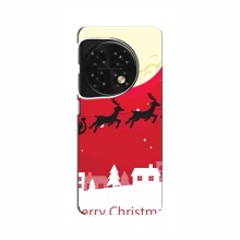 Рождественские Чехлы для OnePlus 12 (VPrint) Санта с оленями - купить на Floy.com.ua