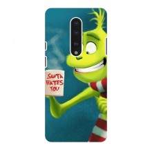 Рождественские Чехлы для OnePlus 7 Pro (VPrint) Зеленый Гринч - купить на Floy.com.ua