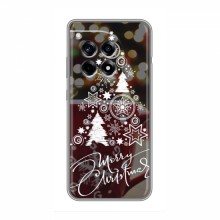 Рождественские Чехлы для OnePlus Ace 3 (VPrint) Елочка узорная - купить на Floy.com.ua