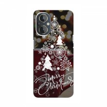 Рождественские Чехлы для OnePlus Nord N20 (VPrint) Елочка узорная - купить на Floy.com.ua
