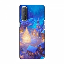 Рождественские Чехлы для OPPO Reno 3 (VPrint) Рождественское настроение - купить на Floy.com.ua