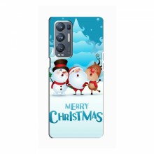 Рождественские Чехлы для OPPO Reno5 Pro Plus (5G) (VPrint) - купить на Floy.com.ua