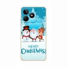 Рождественские Чехлы для RealMe C51 (VPrint) - купить на Floy.com.ua