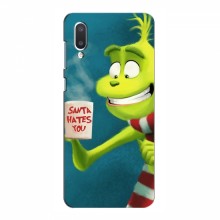 Рождественские Чехлы для Samsung Galaxy A02 (2021) A022G (VPrint) Зеленый Гринч - купить на Floy.com.ua