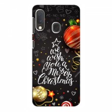Рождественские Чехлы для Samsung Galaxy A20e (VPrint) Елочка - купить на Floy.com.ua