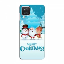 Рождественские Чехлы для Samsung Galaxy A12 (2021) (VPrint)
