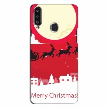 Рождественские Чехлы для Samsung Galaxy A20s (A207) (VPrint)