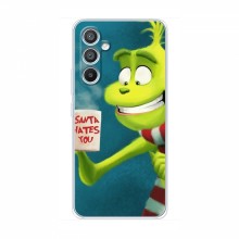 Рождественские Чехлы для Samsung Galaxy A34 (VPrint) Зеленый Гринч - купить на Floy.com.ua