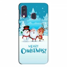 Рождественские Чехлы для Samsung Galaxy A40 2019 (A405F) (VPrint) - купить на Floy.com.ua