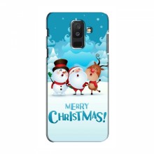 Рождественские Чехлы для Samsung A6 Plus 2018, A6 Plus 2018, A605 (VPrint) - купить на Floy.com.ua