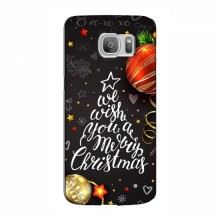 Рождественские Чехлы для Samsung S7 Еdge, G935 (VPrint) Елочка - купить на Floy.com.ua