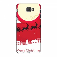 Рождественские Чехлы для Samsung J5 Prime, G570 (VPrint) Санта с оленями - купить на Floy.com.ua
