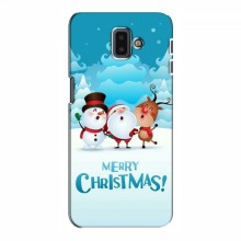 Рождественские Чехлы для Samsung J6 Plus, J6 Плюс 2018 (J610) (VPrint) - купить на Floy.com.ua