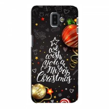 Рождественские Чехлы для Samsung J6 Plus, J6 Плюс 2018 (J610) (VPrint) Елочка - купить на Floy.com.ua