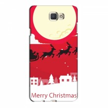 Рождественские Чехлы для Samsung J7 Prime, G610 (VPrint) Санта с оленями - купить на Floy.com.ua