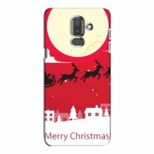 Рождественские Чехлы для Samsung J8-2018, J810 (VPrint)