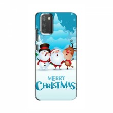 Рождественские Чехлы для Samsung Galaxy M02s (VPrint) - купить на Floy.com.ua