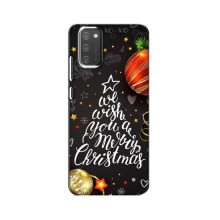Рождественские Чехлы для Samsung Galaxy M02s (VPrint) Елочка - купить на Floy.com.ua