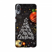 Рождественские Чехлы для Samsung Galaxy M10 (VPrint)