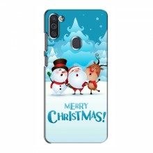 Рождественские Чехлы для Samsung Galaxy M11 (VPrint)