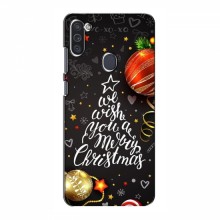 Рождественские Чехлы для Samsung Galaxy M11 (VPrint) Елочка - купить на Floy.com.ua