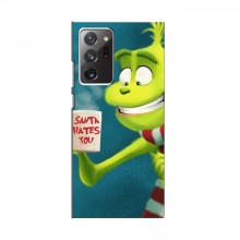 Рождественские Чехлы для Samsung Galaxy Note 20 Ultra (VPrint) Зеленый Гринч - купить на Floy.com.ua