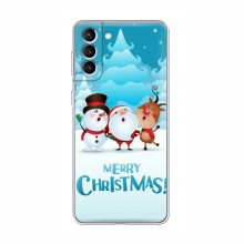 Рождественские Чехлы для Samsung Galaxy S21 (VPrint) - купить на Floy.com.ua