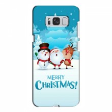 Рождественские Чехлы для Samsung S8 Plus, Galaxy S8+, S8 Плюс G955 (VPrint) - купить на Floy.com.ua