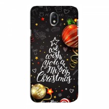 Рождественские Чехлы для Samsung J7 2017, J7 европейская версия (VPrint)