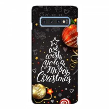 Рождественские Чехлы для Samsung S10e (VPrint) Елочка - купить на Floy.com.ua