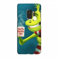 Рождественские Чехлы для Samsung S9 (VPrint) Зеленый Гринч - купить на Floy.com.ua