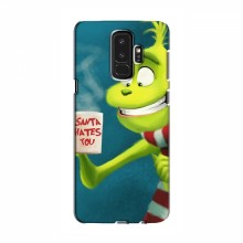 Рождественские Чехлы для Samsung S9 Plus (VPrint) Зеленый Гринч - купить на Floy.com.ua
