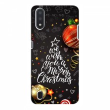 Рождественские Чехлы для Samsung Galaxy M01 Core (A013F) (VPrint)