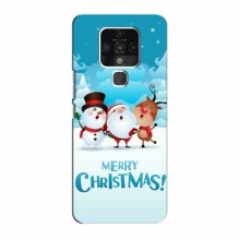 Рождественские Чехлы для TECNO Camon 16 Pro (VPrint) - купить на Floy.com.ua