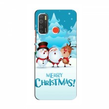Рождественские Чехлы для TECNO Spark 5 (VPrint) - купить на Floy.com.ua